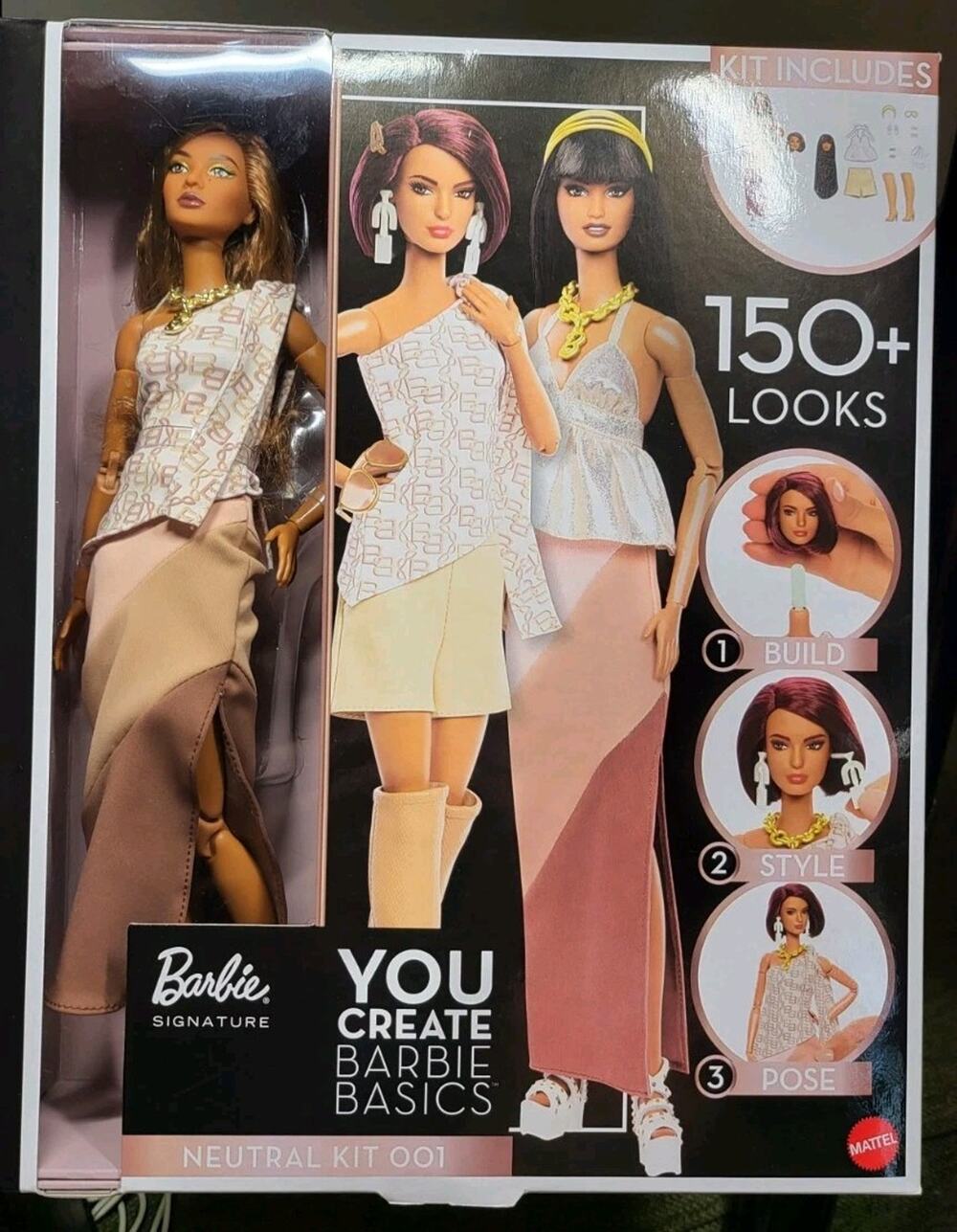 2026 Barbie You Create Barbie Basics Neutral Kit 001 NEW #JJX35